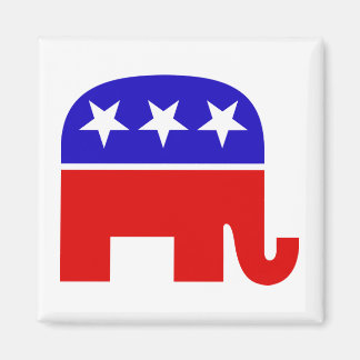 Republikaner Elephant Magnet