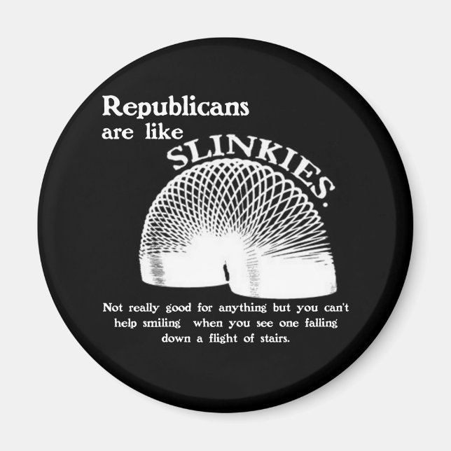 Republikaner fallen die Treppen ab Magnet (Vorne)