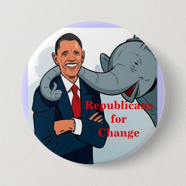 Republikaner für Änderung… Button (Vorderseite)