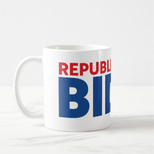 Republikaner für Biden-Kaffee-Tasse Kaffeetasse