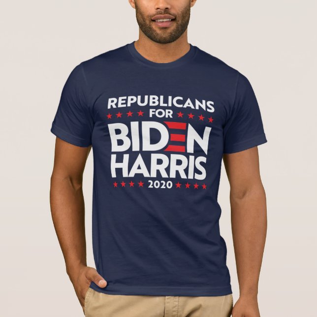 REPUBLIKANER FÜR BIDENHARRIEN T-Shirt (Vorderseite)
