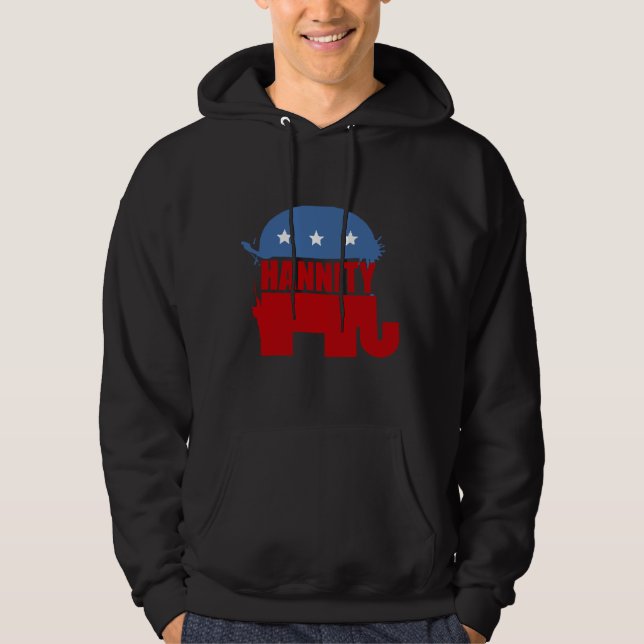 Republikaner für Hannity Hoodie (Vorderseite)