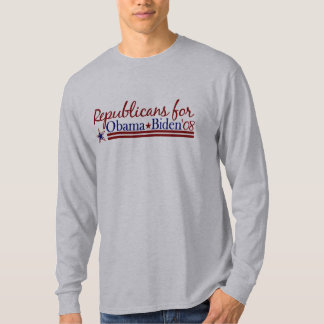 Republikaner für Obama Biden T-Shirt