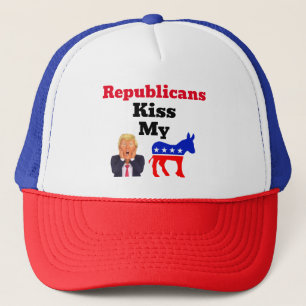 Republikaner Kiss My Trucker Hat Truckerkappe