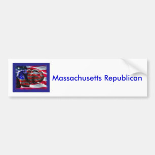 Republikaner, Massachusetts-Republikaner Autoaufkleber