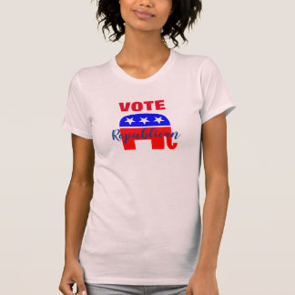 Republikaner mit Patriotic Elephant abstimmen T-Shirt