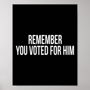 Republikaner Trump Demokrat Gang Uni Poster
