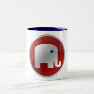 Republikaner Zweifarbige Tasse