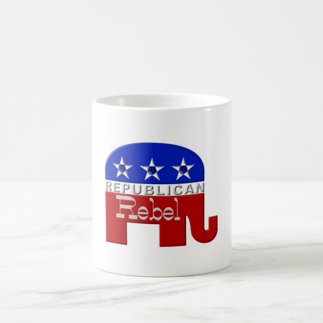 Republikanisch-Elefant Kaffeetasse (Mittel)