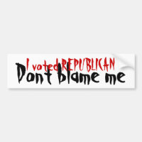 Republikanisch - tadeln Sie mich nicht