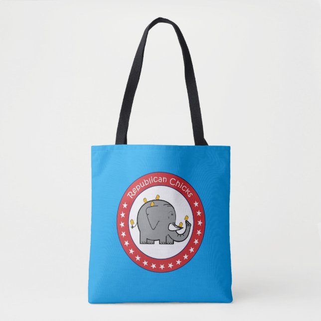 Republikanische Chicks-Tasche Tasche (Vorderseite)