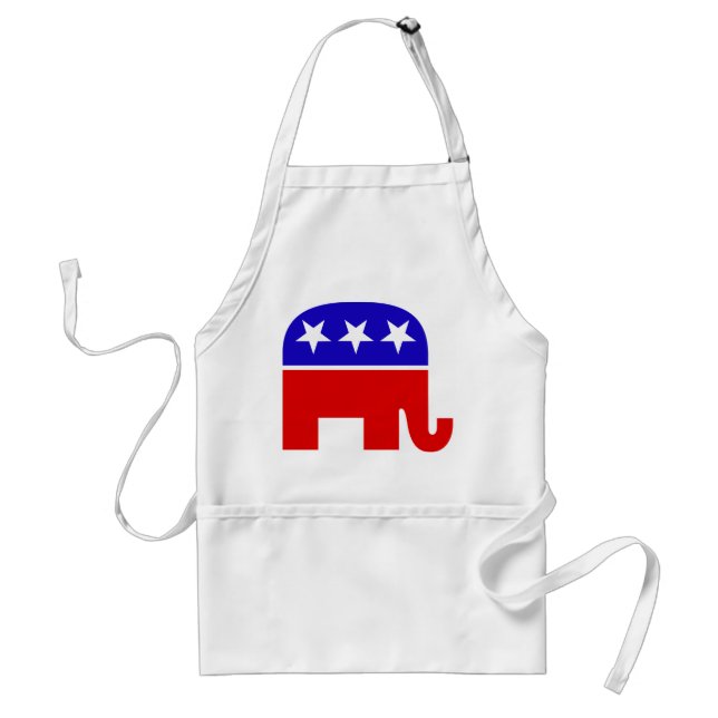 Republikanische Elefant-Schürze Schürze (Vorne)