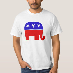 Republikanische Elefant-T-Shirts T-Shirt