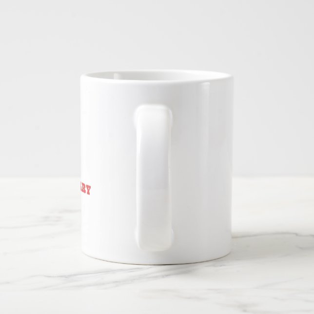 Republikanische Frauen für große Hillary-Tasse Jumbo-Tasse (Rückseite)