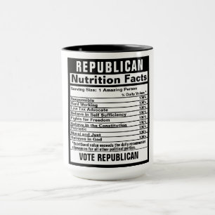 Republikanische Funny Gift Tasse