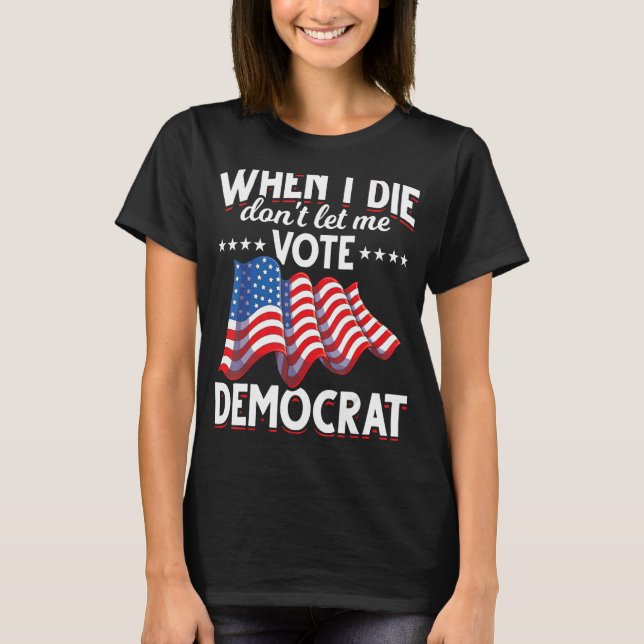 Republikanische Politik Amerikas Stolperrepublik T-Shirt (Vorderseite)