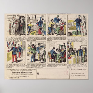 Republikanische Propaganda Poster