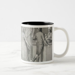 Republikanische Scheidung Zweifarbige Tasse