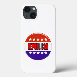 Republikanischer Button Case-Mate iPhone Hülle
