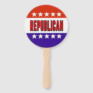 Republikanischer Button Fächer