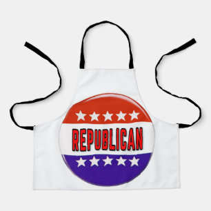 Republikanischer Button Schürze