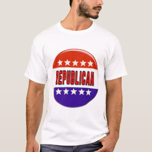 Republikanischer Button T-Shirt