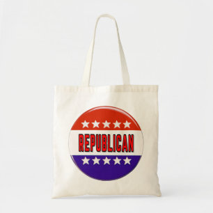 Republikanischer Button Tragetasche