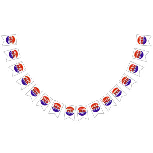 Republikanischer Button Wimpelkette