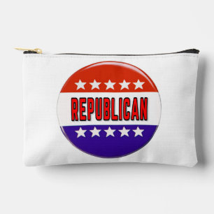 Republikanischer Button Zubehörtasche