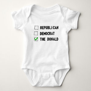 Republikanischer Demokrat Der Donald Baby Strampler