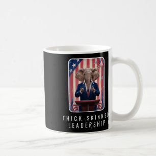 Republikanischer Elefant Führung Amerika Politisch Kaffeetasse