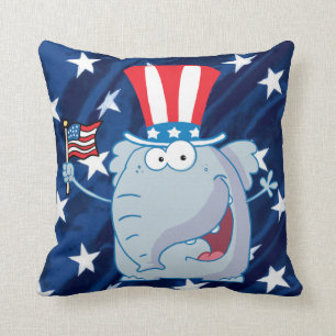 republikanischer Elefant Kissen