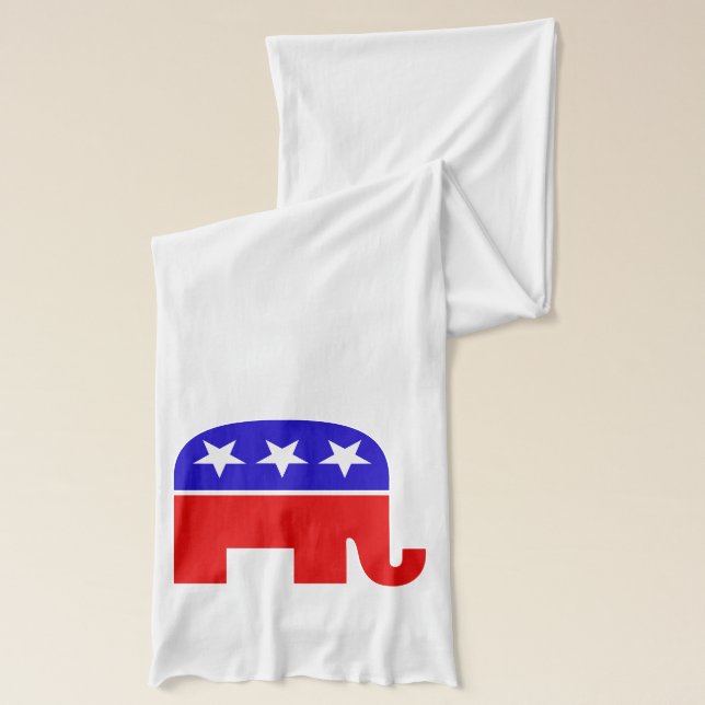 Republikanischer Elefant Schal (Links)