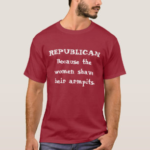 REPUBLIKANISCHER Frauen-Rasur-T - Shirt