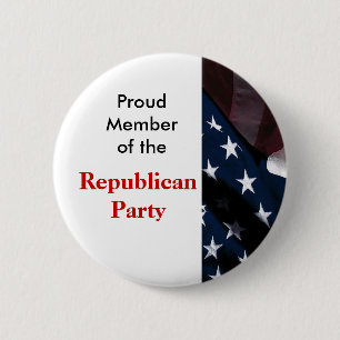 Republikanischer Party-Knopf Button