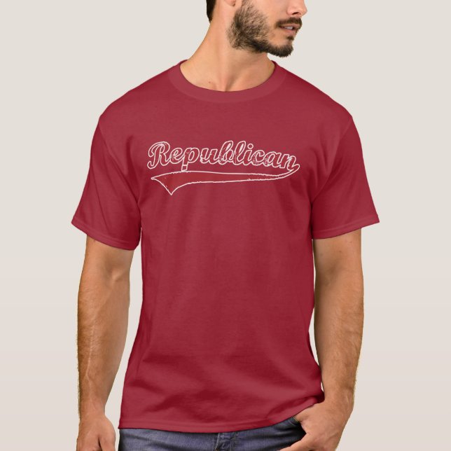 Republikanischer Swash T-Shirt (Vorderseite)