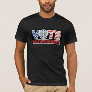 Republikanischer T - Shirt der Abstimmung -