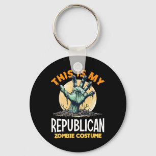 Republikanisches Halloween-Zombie-Passungskostüm  Schlüsselanhänger