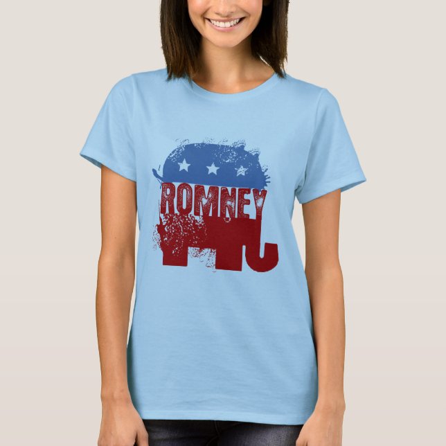 Republikanisches ROMNEY T-Shirt (Vorderseite)