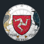 Republikanisches Wappen Isle of Mans - Manx Emblem Dartscheibe<br><div class="desc">Republikanisches Wappen Isle of Mans - Manx Emblem - Brattagh Vannin  
Wappen,  Land,  Emblem,  Flagge,  Insel,  Insel des Mannes,  Insel der Mannflagge,  Mann,  manx,  manx Wappen,  manx Emblem,  Republik,  Republikaner,  manx Wappen Land</div>