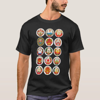 Republiken der Sowjetunion T-Shirt