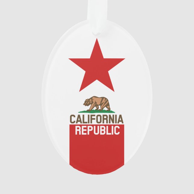 RÉPUBLIQUE DE CALIFORNIE Drapeau de l'État étoile  (dos)