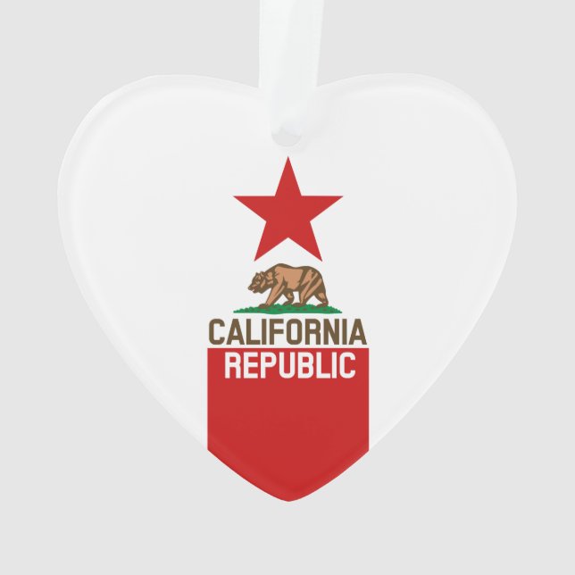 RÉPUBLIQUE DE CALIFORNIE Drapeau rouge Étoile roug (dos)