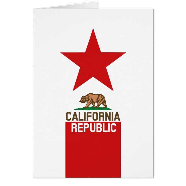 RÉPUBLIQUE DE CALIFORNIE Étoile Drapeau (Devant)