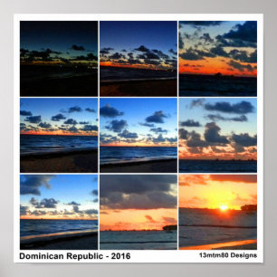 République dominicaine - Affiche