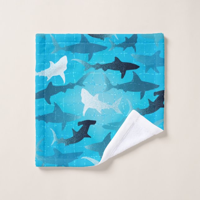 requins !- (Gant de toilette)