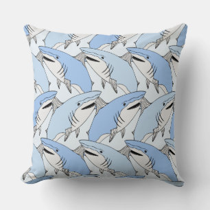 requins Motif lance des oreillers