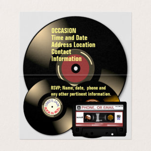 ReRo 80's Mix-Tape-Kassetten und -Platten