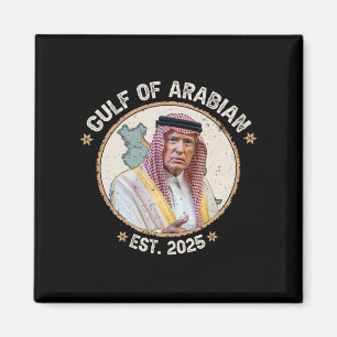 Réro Arabian Golf Golf von Arabien Persischer Golf Magnet