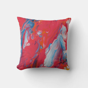 Res Marble PatternThrow Pillow Kissen